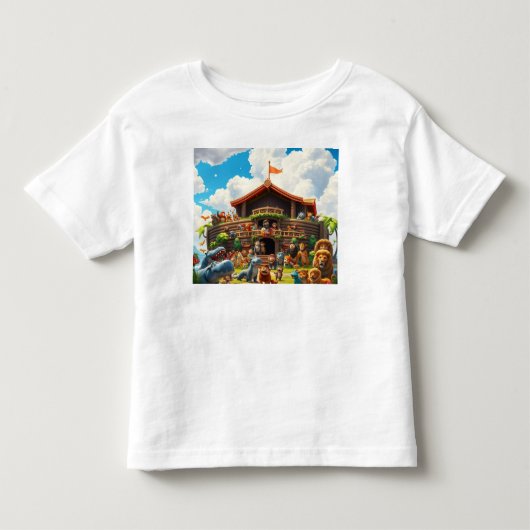 ノアの喜びの箱 トドラーTシャツ (正面)