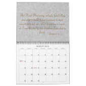 ノアの塗るカレンダー カレンダー (3月 2026)