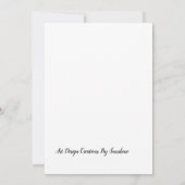 ノアの希望の箱舟 サンキューカード (裏面)