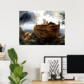 ノアの建築 ポスター (ホームオフィス)