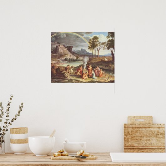 ノアの提供する風景 ポスター (キッチン)