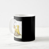 ノアの方舟 そうだった 今日は恐竜の日 コーヒーマグカップ (正面左)