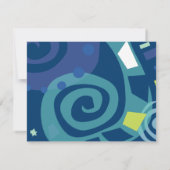 ノアの波 バー・バット・ミツバの招待状返信 招待状 (裏面)