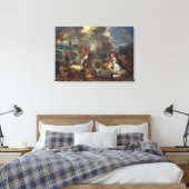 ノアの犠牲， c.1640 キャンバスプリント (インサイチュ (寝室))