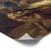 ノアの犠牲， c.1640 ポスター (角)