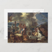 ノアの犠牲, c.1640 ポストカード (正面/裏面)