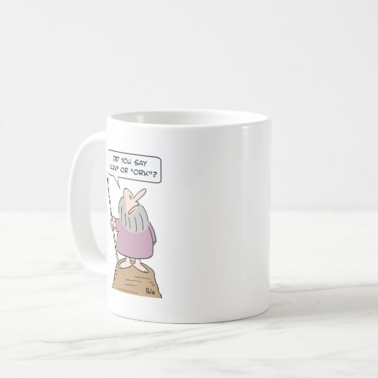 ノアの神の避難所のorkの聖書の洪水 コーヒーマグカップ (正面左)