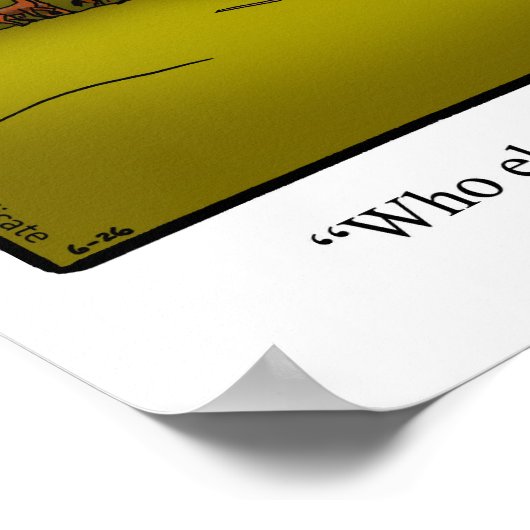 ノアの箱形ユーモアのポスターギフト ポスター (角)