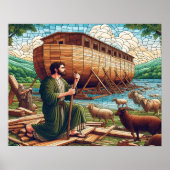 ノアの箱神の呼び声が広がる ポスター (正面)