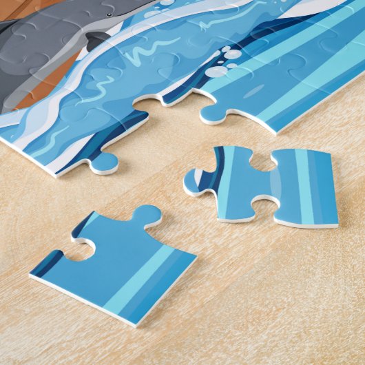 ノアの箱聖書の物語パズル ジグソーパズル (側面)