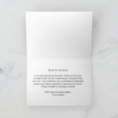 ノアの箱舟ありがとうノート サンキューカード (内部)