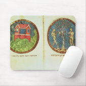 ノアの箱舟およびアダムおよびイブ マウスパッド (マウス)