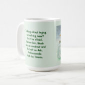 ノアの箱舟および巨大なマグ コーヒーマグカップ (正面左)