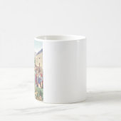 ノアの箱舟と動物たち コーヒーマグカップ (中央)