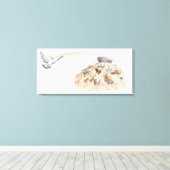 ノアの箱舟と動物のイラストレーション離れ キャンバスプリント (インサイチュ (ウッドフロア))