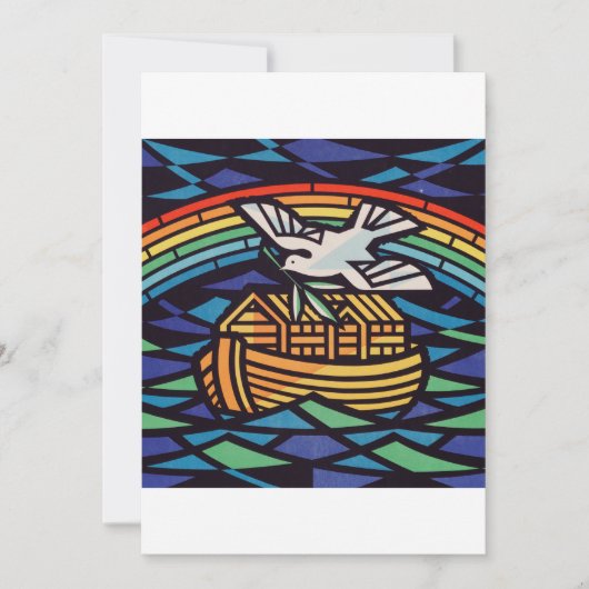 ノアの箱舟と聖霊 招待状 (正面)