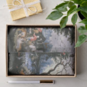 ノアの箱舟に入る動物たち，ブルーゲル若い 薄葉紙 (ギフト)