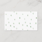 ノアの箱舟のベビー エンクロージャーカード (裏面)