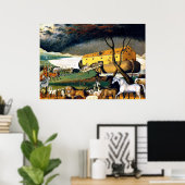 ノアの箱舟のポスター素晴らし、ア絵画ートの ポスター (ホームオフィス)