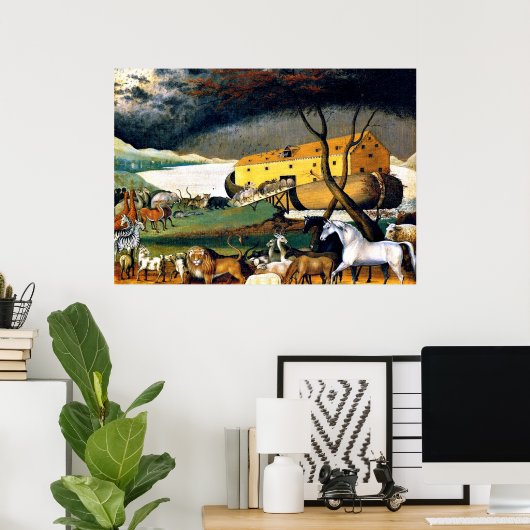 ノアの箱舟のポスター素晴らし、ア絵画ートの ポスター (ホームオフィス)