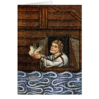 ノアの箱舟のモザイク- 1200年頃-芸術家の未知数