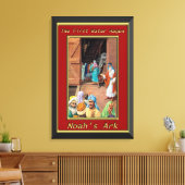 ノアの箱舟の人々が船の中に入る創世記6 キャンバスプリント (インサイチュ (リビング))