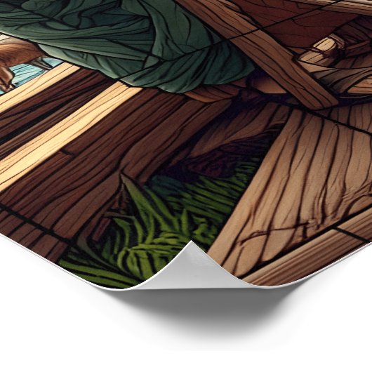 ノアの箱舟の信仰 ポスター (角)