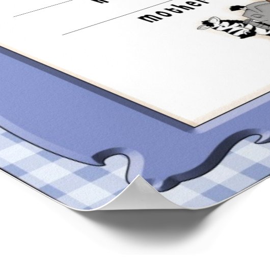 ノアの箱舟の少年の誕生証明書 ポスター (角)