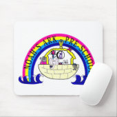 ノアの箱舟の幼稚園のマウスパッド マウスパッド (マウス)