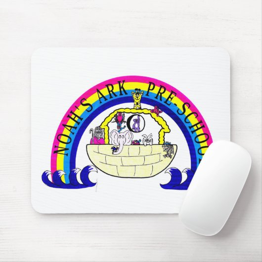 ノアの箱舟の幼稚園のマウスパッド マウスパッド (マウス)