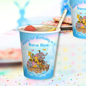ノアの箱舟の最初の誕生日パーティーアイディア、ノアの箱舟 紙コップ