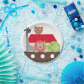 ノアの箱舟の紙皿- 7インチ ペーパープレート (パーティー)