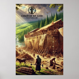 ノアの箱舟の紙 ポスター