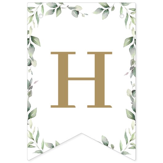 ノアの箱舟の緑の誕生日赤ちゃんシャワー洗礼 バンティングフラッグ (第2の旗)