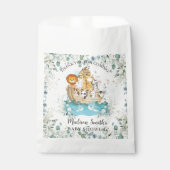 ノアの箱舟の緑の赤男女兼用ちゃんシャワー フェイバーバッグ (正面)