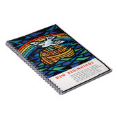 ノアの箱舟の編集されていないヴィンテージ写真古い美学P ノートブック (右側)