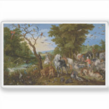 ノアの箱舟への動物の侵入