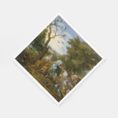 ノアの箱舟への動物の侵入 スタンダードランチョンナプキン (角)