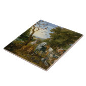 ノアの箱舟への動物の侵入 タイル (側面)