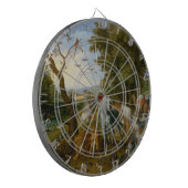 ノアの箱舟への動物の侵入 ダーツボード (正面左)