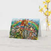 ノアの箱舟カード カード (黄色い花)