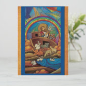 ノアの箱舟ステンドグラスはフラットカードに見える セーブザデート (スタンド正面)