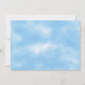 ノアの箱舟ベビーシャワー招待状 招待状 (裏面)