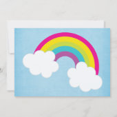 ノアの箱舟ベビーシャワー招待状 招待状 (裏面)