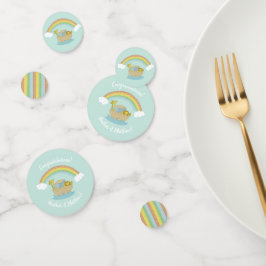 ノアの箱舟ボホ赤ちゃんシャワー コンフェッティ