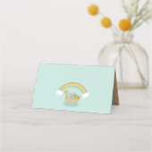 ノアの箱舟ボホ赤ちゃんシャワー プレイスカード (正面)