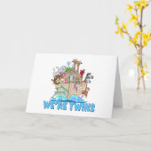 ノアの箱舟双子だ カード (黄色い花)