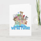 ノアの箱舟双子だ 案内状 (正面)