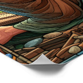 ノアの箱舟建物救いの船 ポスター (角)