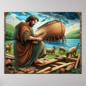 ノアの箱舟建物救いの船 ポスター (正面)